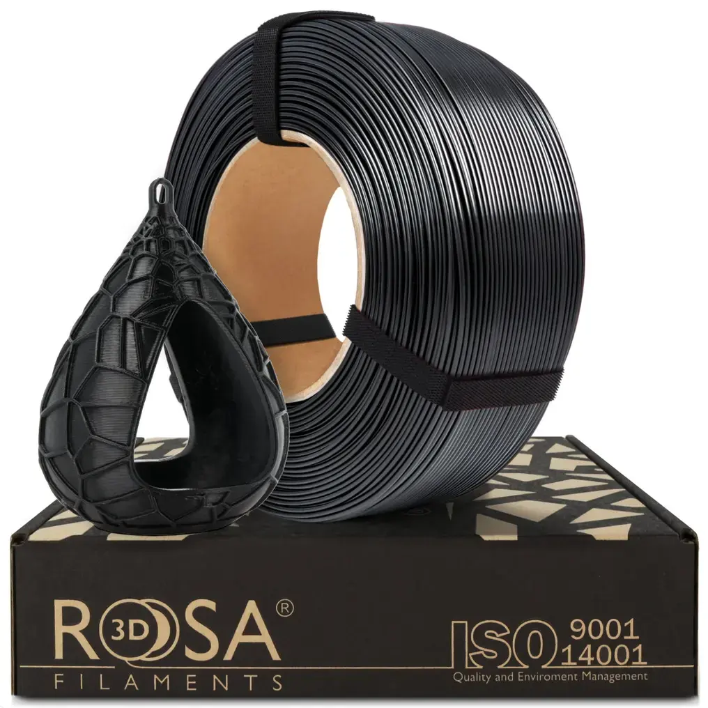 ROSA PET-G Standard ReFill Černá