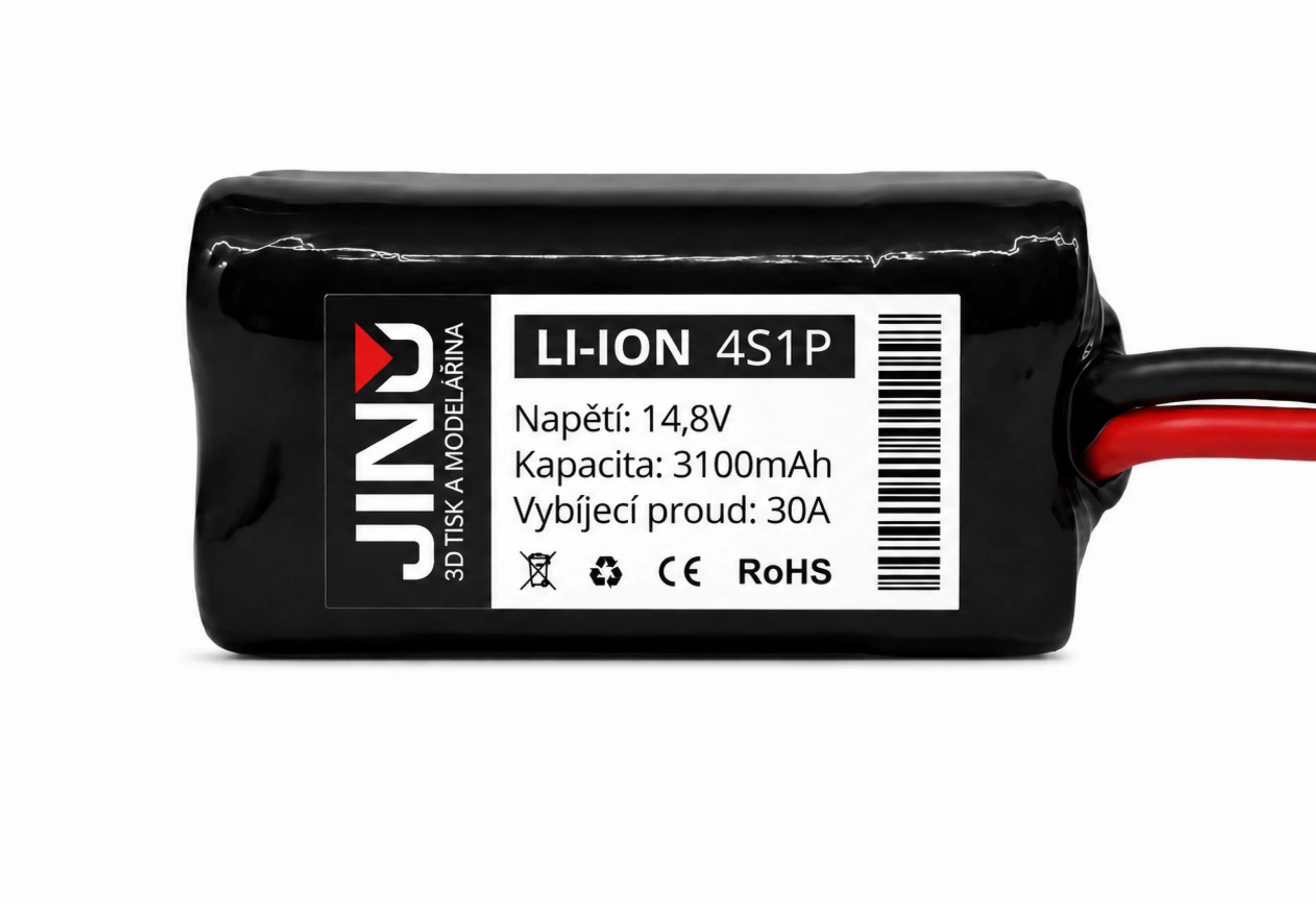 JINO Li-lon 4S1P 14,8 V 3100 mAh 30 A