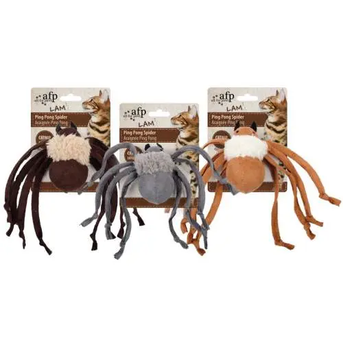 AFP Lambswool - Ping Pong Spider pavouk catnip, 1ks