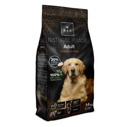Rex Natural Range Adult Kuřecí 14 kg