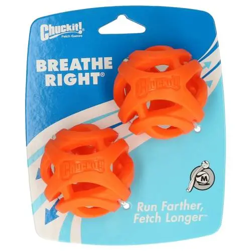 Chuckit! Míčky Breathe Right Medium 6,5 cm 2 ks