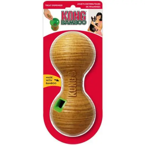 KONG Bamboo Feeder Dumbbell M, 21cm