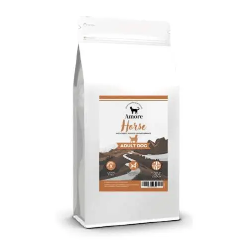 Amore Grain Free Adult Konina s batáty a granátovým jablkem 12kg