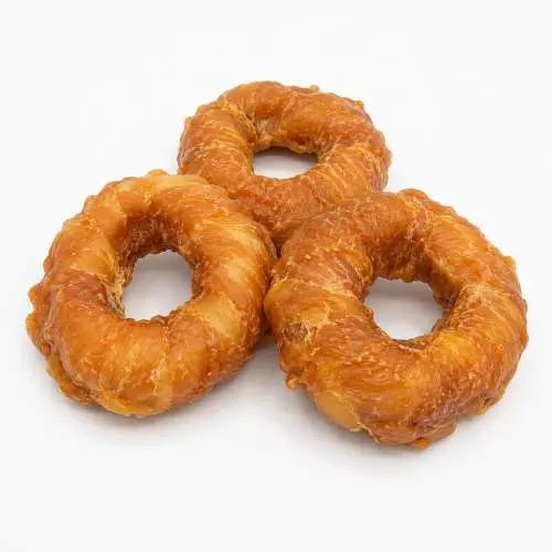 Jofi Snack 2026 Donut 10 cm buvolí kůže obalená kuřecím 2kg