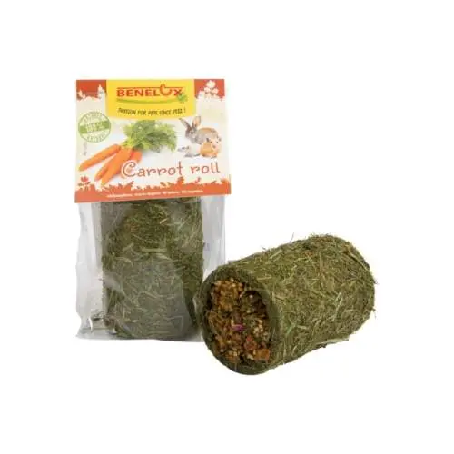 Mrkvové rolky 125 g – Nepostradatelná pochoutka pro zdraví a radost vašich mazlíčků!