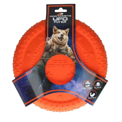 Dog Comets UFO Flyer Orange - Létající talíř pro psy