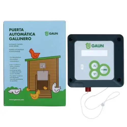 Automatický otvírač dvířek na kurník Gaun