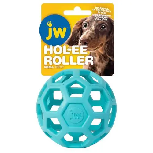Hračka pro psy - JW Hol-ee Roller Small Light Blue