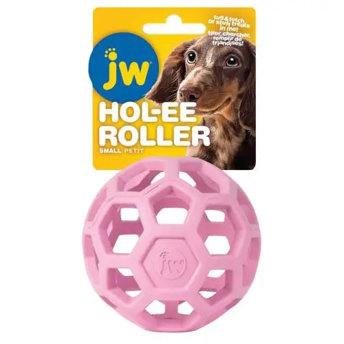 Hračka pro psy - JW Hol-ee Roller Small Pink