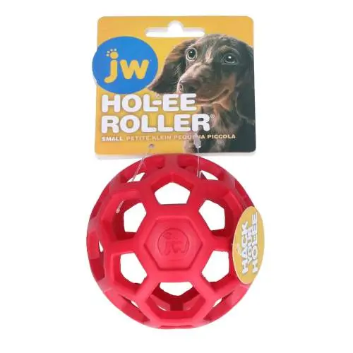 Hračka pro psy - JW Hol-ee Roller Small Red