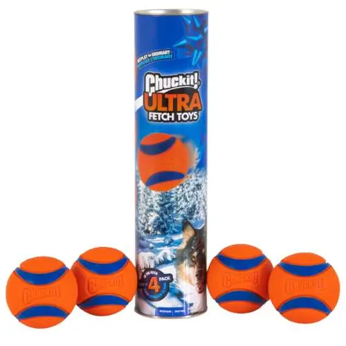 Hračka pro psy - Chuckit! Holiday Ultra Ball Canister Set