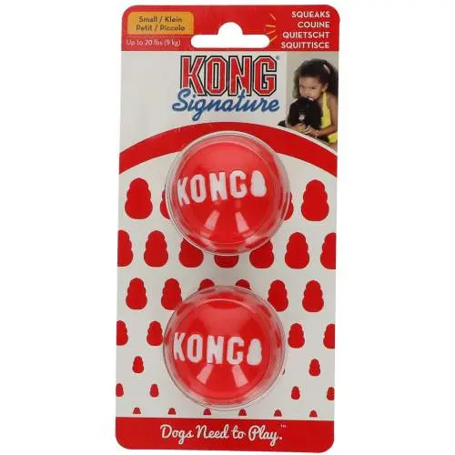 KONG Signature Ball S 2-Pack