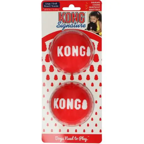 KONG Signature Ball L 2-Pack