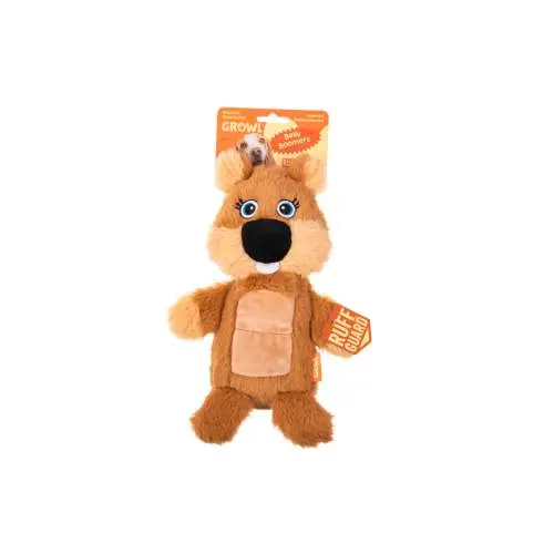 Hračka pro psy - Growl Belly Boomerz Benny the Beaver
