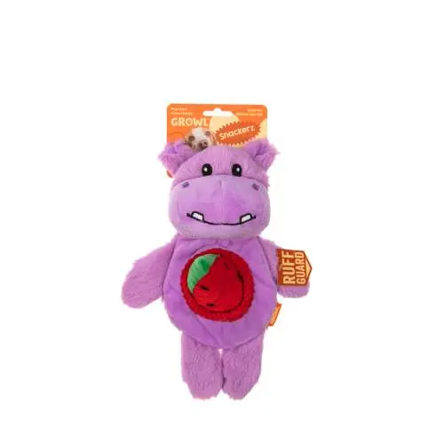 Hračka pro psy - Growl Snackerz Hilda the Hippo
