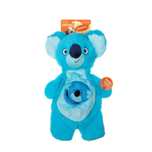 Hračka pro psy - Growl Sidekicks Koala Joey