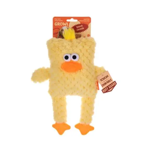Hračka pro psy - Growl Block Heads Cheepers the Chick