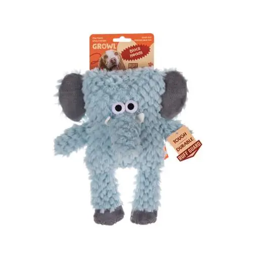 Hračka pro psy - Growl Block Heads Trunky the Elephant