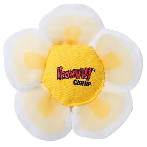 Hračka pro kočky - Yeowww! Daisy's Flower Tops White