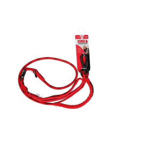 KONG Zero-Shock Leash Red