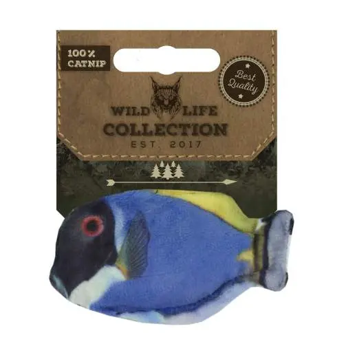 Hračka pro kočky - Wild Life Collection Wild Life Cat Blue Tang