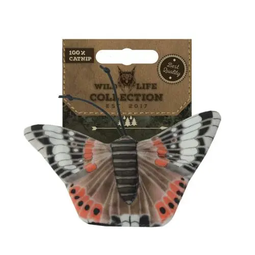 Hračka pro kočky - Wild Life Collection Wild Life Cat Admiral Butterfly
