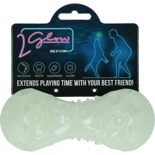 Hračka pro psy - 2 Glow Bone of it's Own