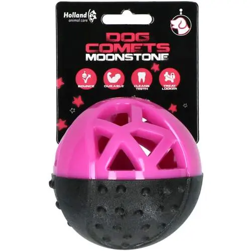 Hračka pro psy - Dog Comets Moonstone Treat Ball Pink