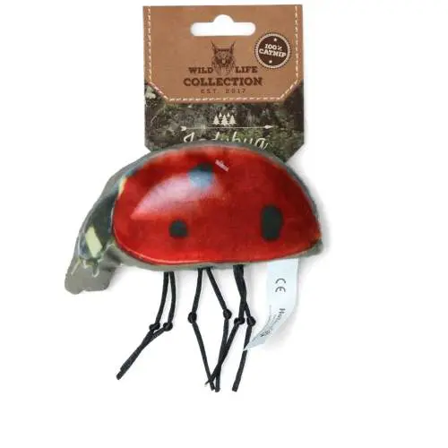 Hračka pro kočky - Wild Life Collection Wild Life Cat Ladybug
