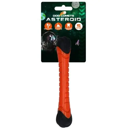 Hračka pro psy - Dog Comets Asteroid Fetch Stick S Orange