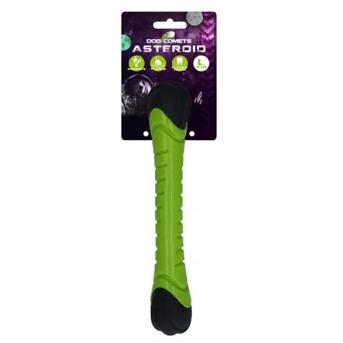 Hračka pro psy - Dog Comets Asteroid Fetch Stick L Green