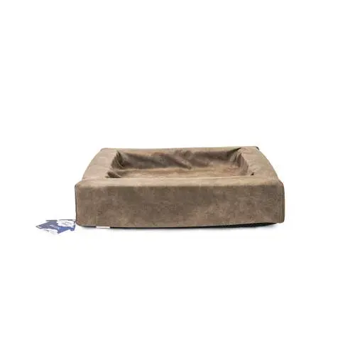 Tašky, přepravky a klece pro psy - Let's Sleep Comfy Cushion Dog Basket M Taupe