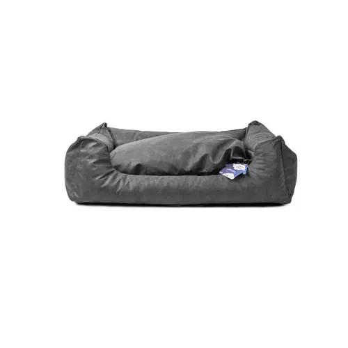 Tašky, přepravky a klece pro psy - Let's Sleep Sweet Dreams Dog Basket w/ Cushion XL Taupe