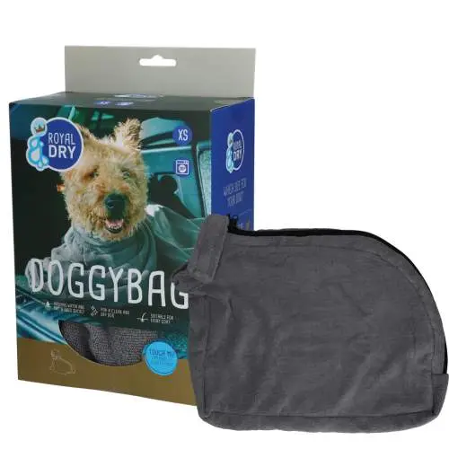 Vodítka, obojky a postroje pro psy - Royal Dry Doggy Bag Drying Bag XS