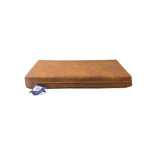 Tašky, přepravky a klece pro psy - Let's Sleep Mellow Mattress Orthopaedic Bed XL Cognac