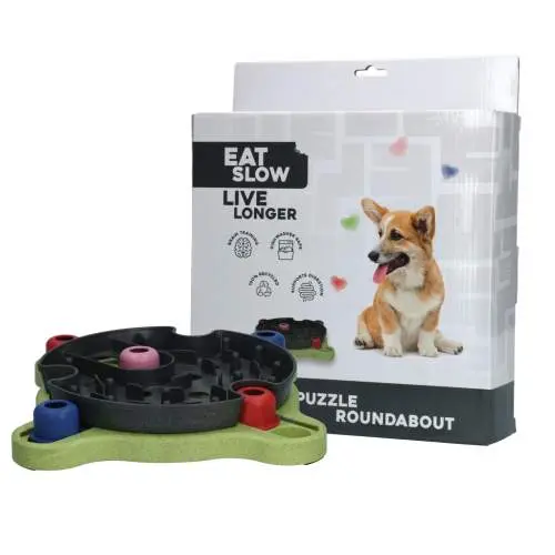 Hračka pro psy - Eat Slow Live Longer Puzzle Roundabout