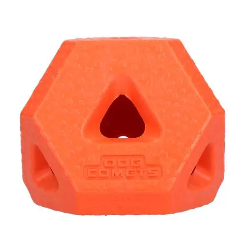 Hračka pro psy - Dog Comets Treat Lock Cube Orange