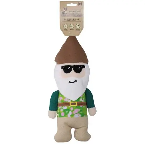 Hračka pro psy - Garden Paws Garden Gnome Smirking Steve M