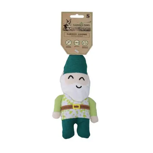 Hračka pro psy - Garden Paws Garden Gnome Gentle George S