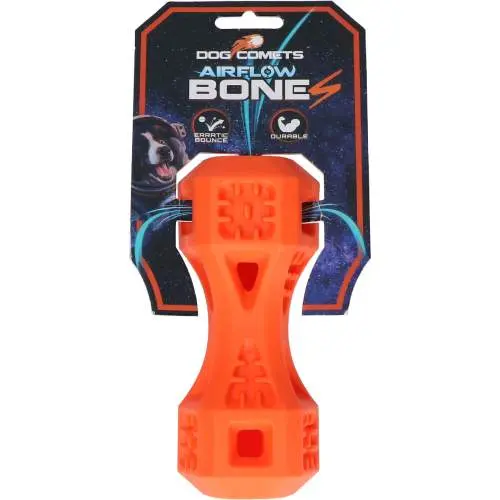 Hračka pro psy - Dog Comets Airflow Bone Orange S