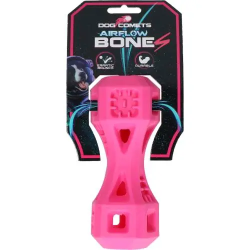 Hračka pro psy - Dog Comets Airflow Bone Pink S