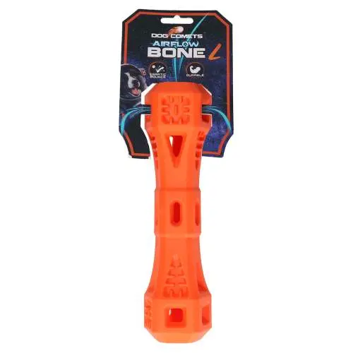 Hračka pro psy - Dog Comets Airflow Bone Orange L