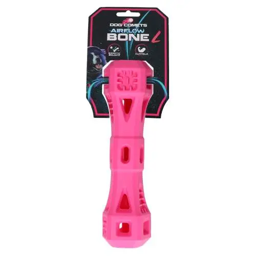 Hračka pro psy - Dog Comets Airflow Bone Pink L