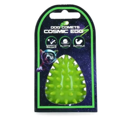 Hračka pro psy - Dog Comets Cosmic Egg Green S