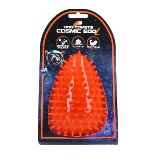 Hračka pro psy - Dog Comets Cosmic Egg Orange L