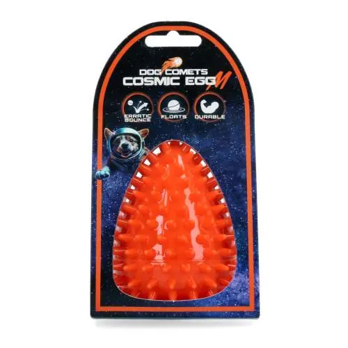 Hračka pro psy - Dog Comets Cosmic Egg Orange M