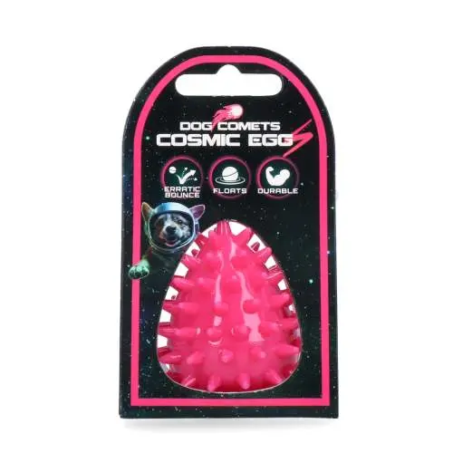 Hračka pro psy - Dog Comets Cosmic Egg Pink S