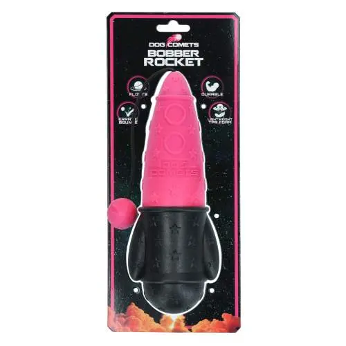 Hračka pro psy - Dog Comets Bobber Rocket Pink