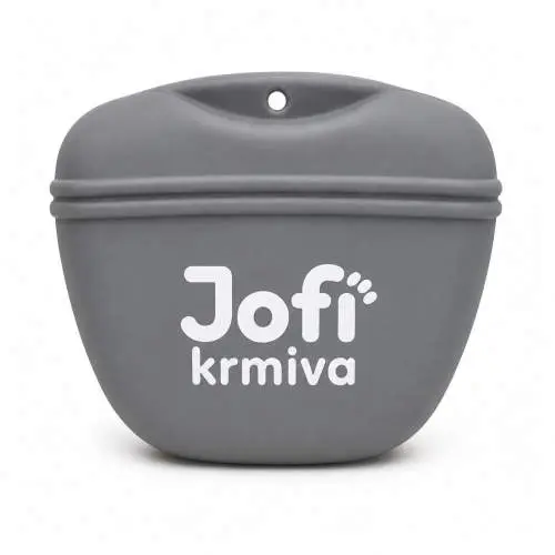 Pamlskovník Jofi Krmiva 2026 13 x 11cm, sv. šedá