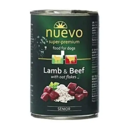 Nuevo pes senior Jehněčí a hověží konz. 800g